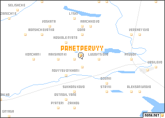map of Pamet Pervyy