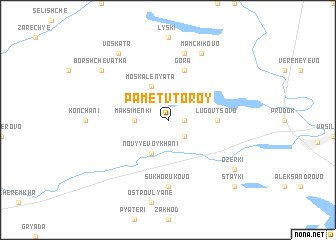 map of Pamet Vtoroy