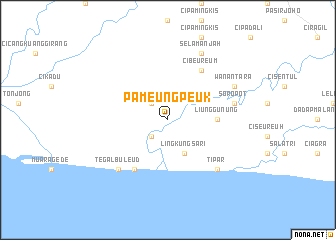 map of Pameungpeuk