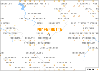 map of Pamferhütte