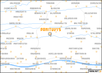 map of Pamituvys