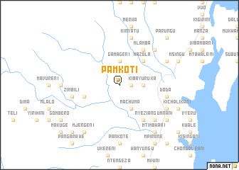 map of Pamkoti