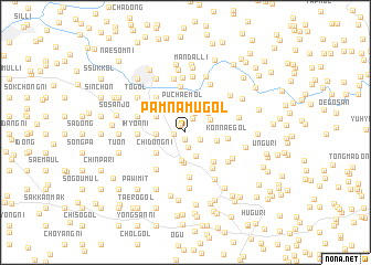 map of Pamnamu-gol