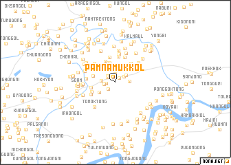 map of Pamnamuk-kol