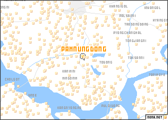 map of Pamnŭng-dong