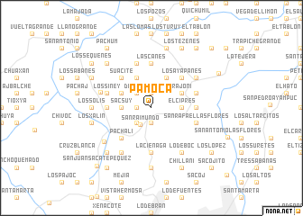 map of Pamocá