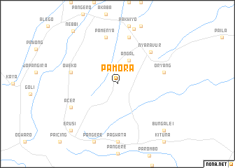 map of Pamora