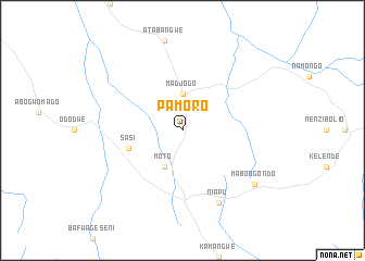 map of Pamoro