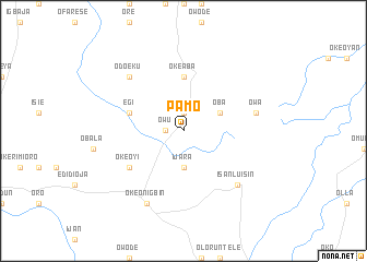 map of Pamo