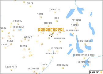 map of Pampa Corral