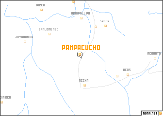 map of Pampacucho