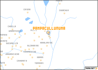 map of Pampa Cullunuma