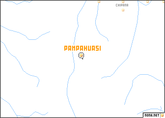 map of Pampahuasi