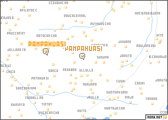 map of Pampahuasi