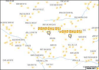 map of Pampahuasi