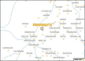 map of Pampahuite