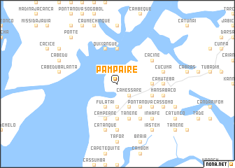 map of Pampaire