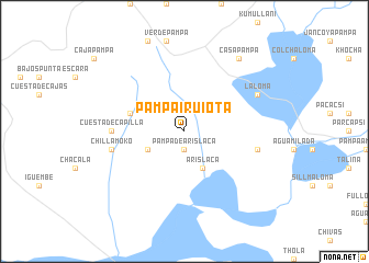 map of Pampa Iruiota