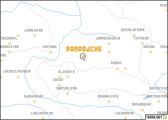 map of Pampajché