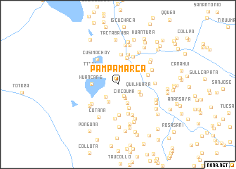 map of Pampamarca