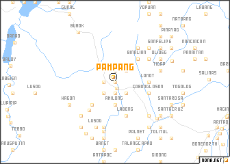 map of Pampang