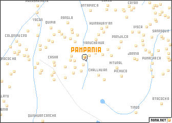 map of Pampanía