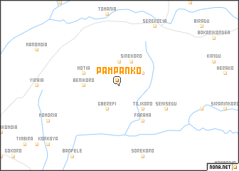 map of Pampanko