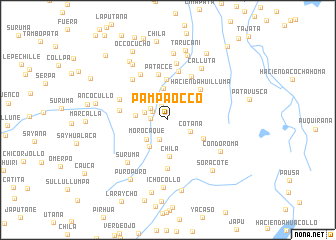 map of Pampaocco