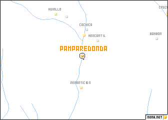 map of Pampa Redonda