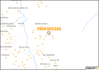 map of Pampa Rosas