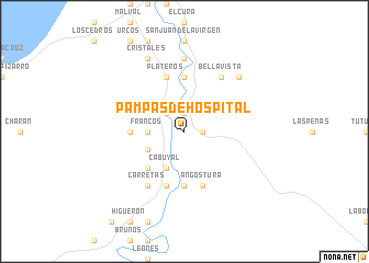 map of Pampas de Hospital