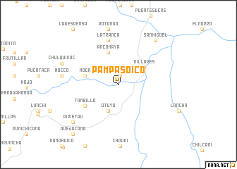 map of Pampa Soico