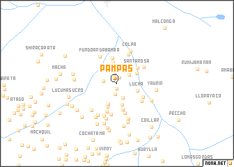 map of Pampas