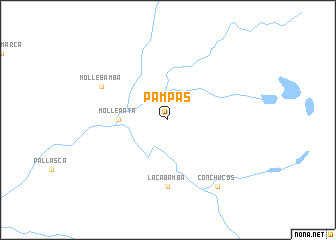 map of Pampas