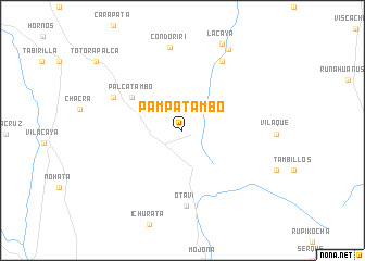 map of Pampa Tambo