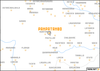 map of Pampa Tambo