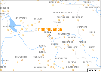 map of Pampa Verde