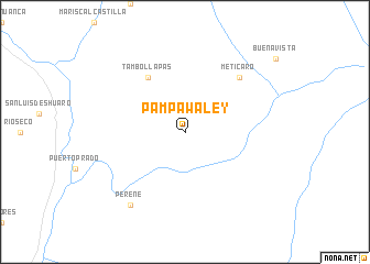 map of Pampa Waley