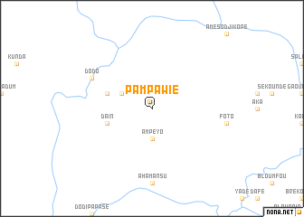 map of Pampawie