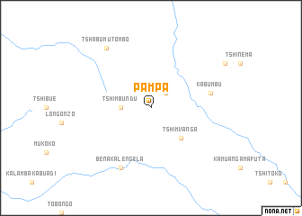 map of Pampa