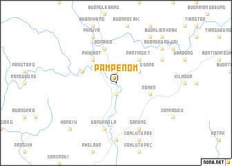 map of Pampé Nơm