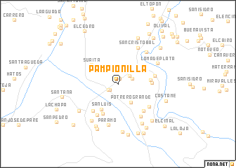 map of Pampionilla