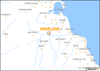 Pamplona Philippines Map Nona Net