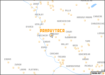 map of Pampuytaca