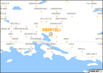 map of Pampyöli