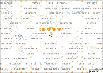 map of Pamsendorf