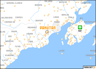 Pamutan Cebu City Map Pamutan (Philippines) Map - Nona.net