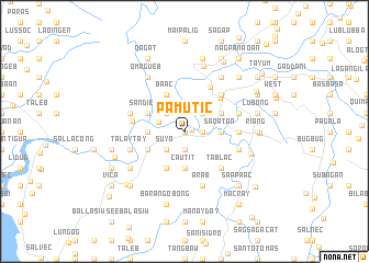 map of Pamutic