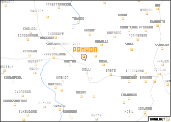 map of Pamwŏn