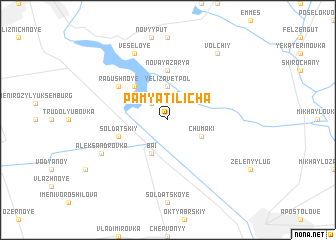 map of Pamyatʼ Ilʼicha